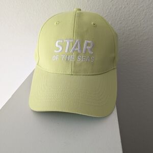 Lime Green 'Star of the Seas' Cap
